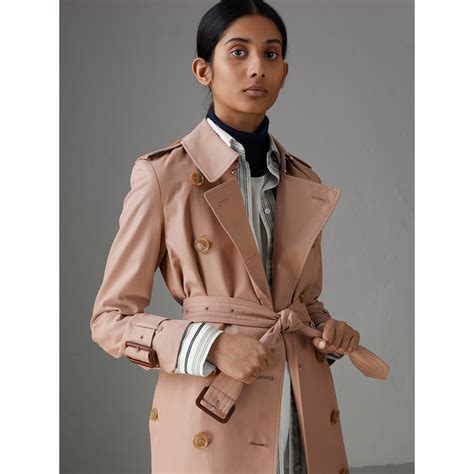 burberry pink apricot coat|Burberry trench coats for women.